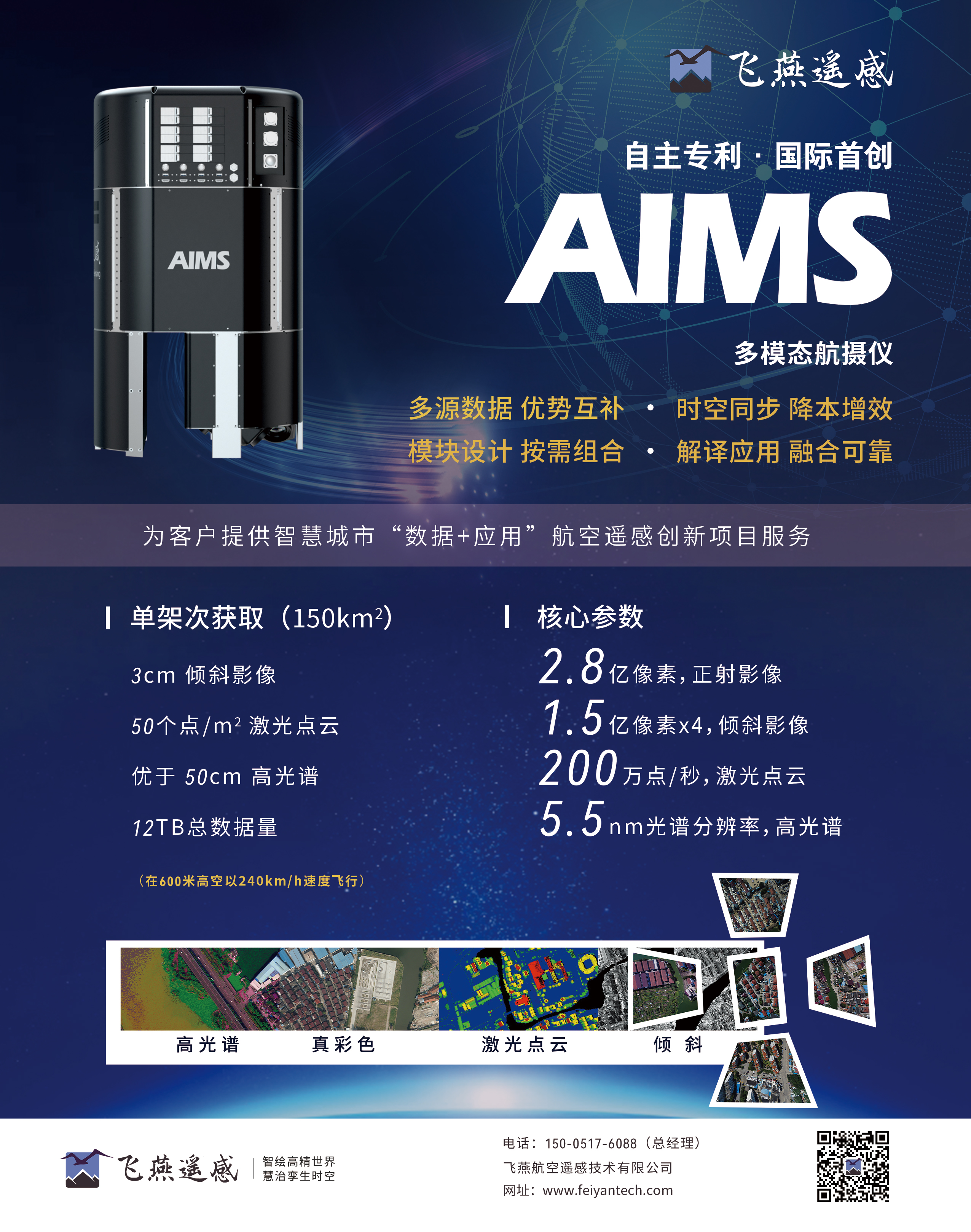 航空集成多传感器航摄仪AIMS